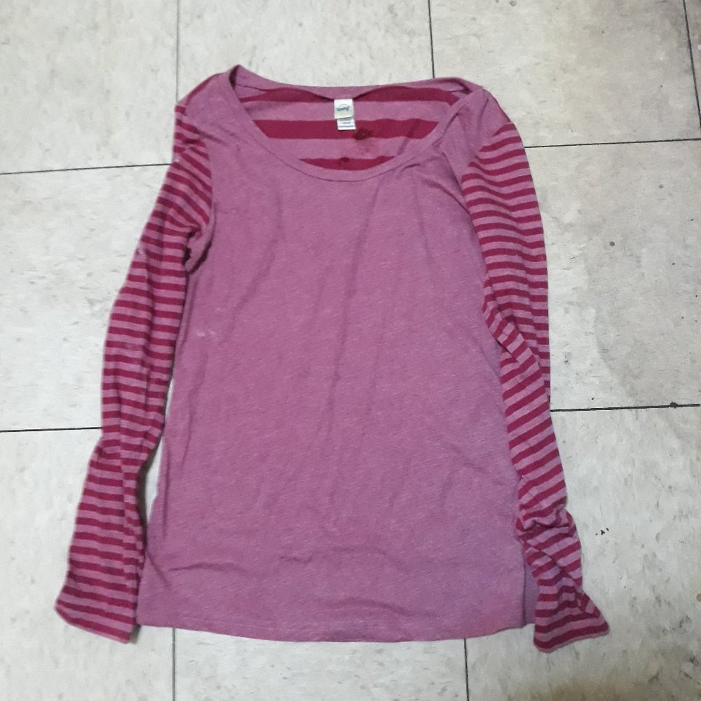 **NEW Women's Pink Red/ Pink Blouse